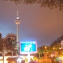 KL tower by night